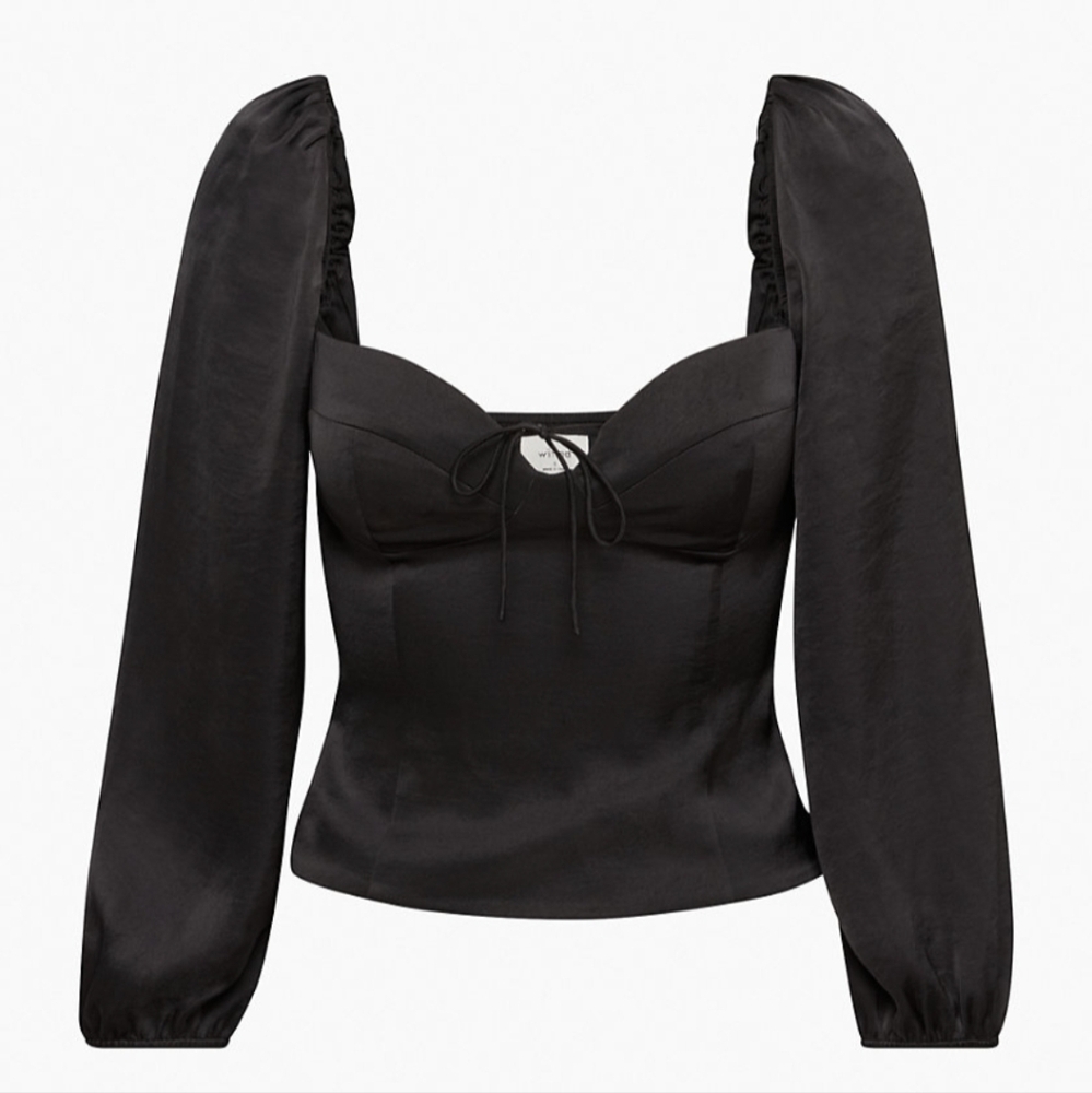 Aritzia Wilfred Novella Blouse Size XS